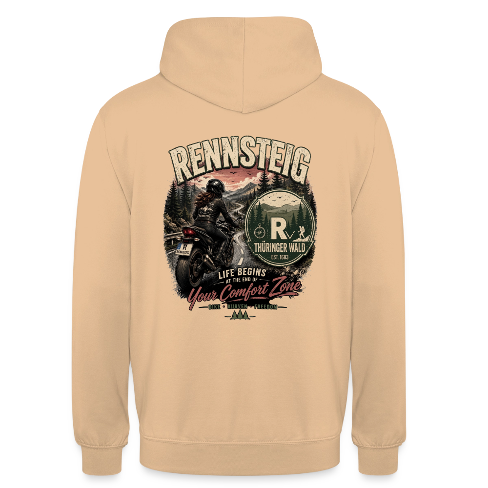 Unisex Hoodie - Pfirsich