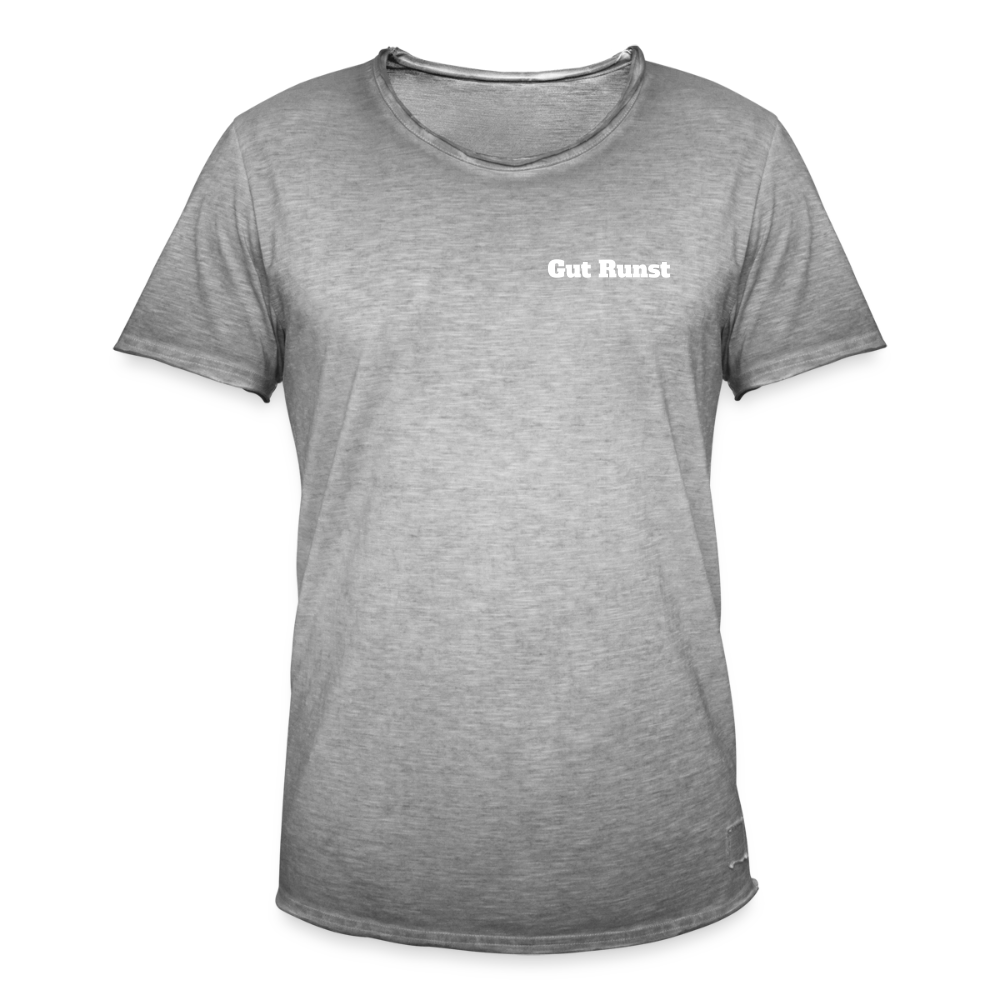 Männer Vintage T-Shirt - Vintage Grau