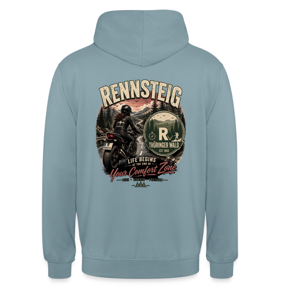 Unisex Hoodie - Nebelblau