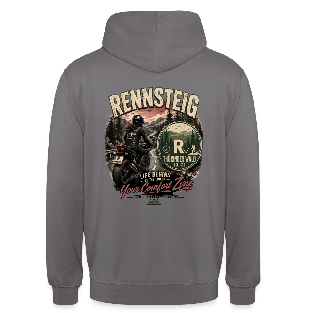 Unisex Hoodie - Mittelgrau