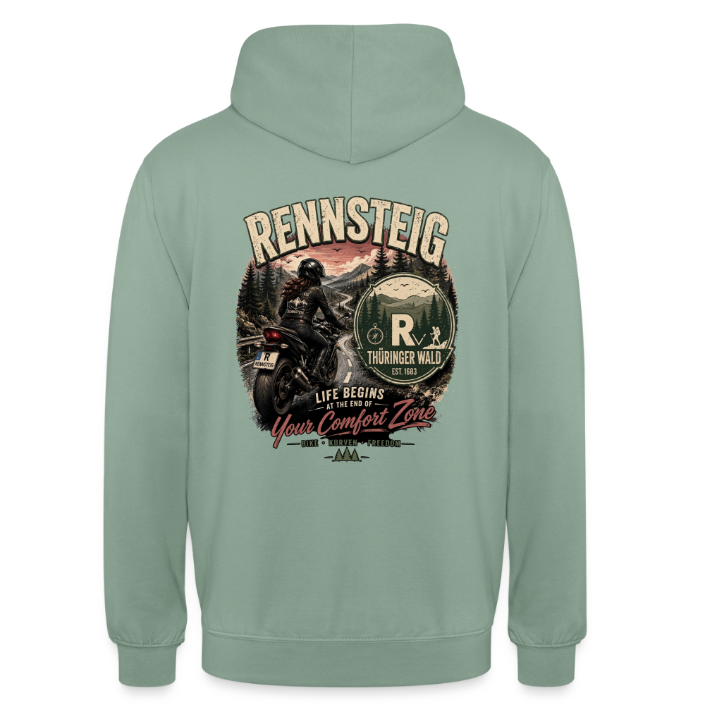 Unisex Hoodie - Graugrün