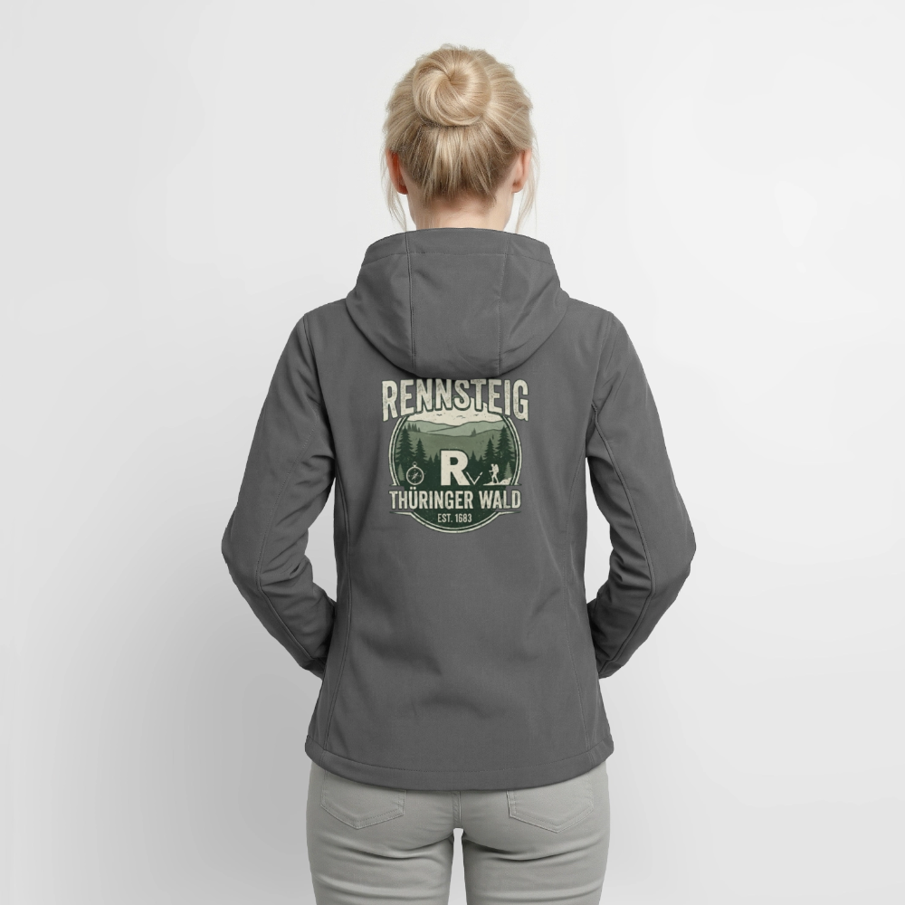 Frauen Recycelte Softshelljacke von Stanley/Stella - Anthrazit
